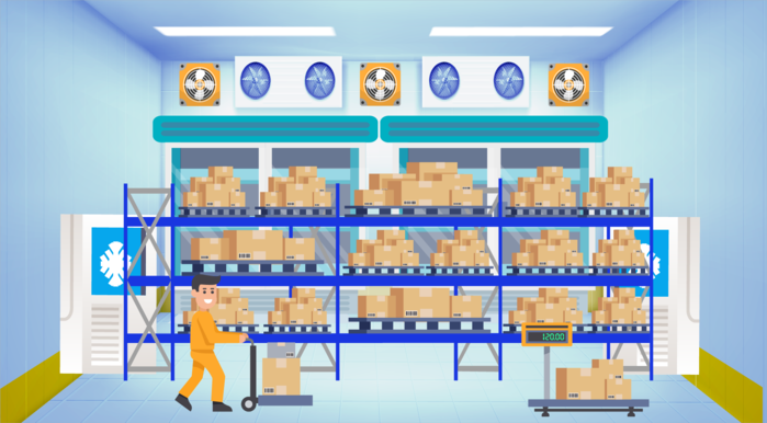 Cold or Temperature Controlled Storage: Adapting Racks to Thermal Constraints